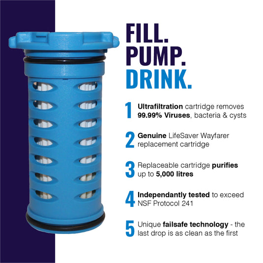 Cartucho de substituição LifeSaver Wayfarer™