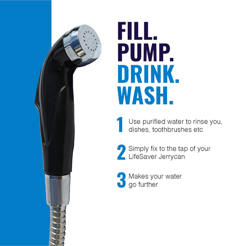 Carregar imagem no visualizador da galeria, Acessório para chuveiro Jerrycan LifeSaver