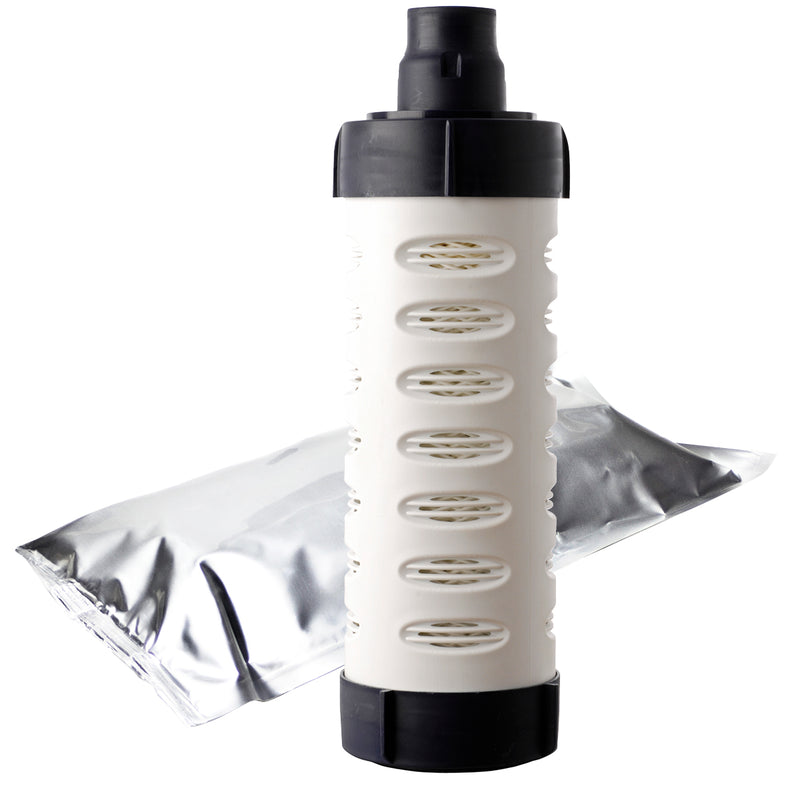 Carregar imagem no visualizador da galeria, Life Saver Bottle replacement filter with foil wrap for extended shelf life