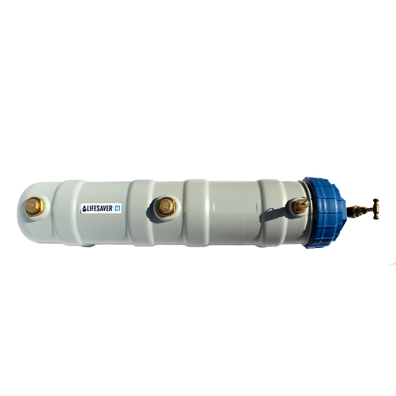 Load image into Gallery viewer, Top view of the LifeSaver C1 community water filter