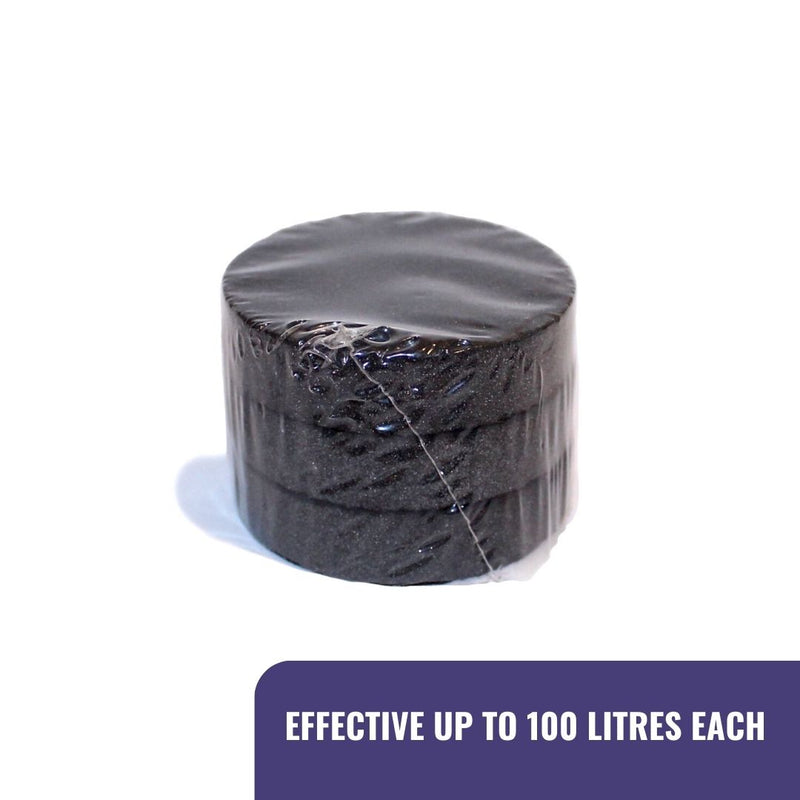 Carregar imagem no visualizador da galeria, A pack of three activated carbon filters
