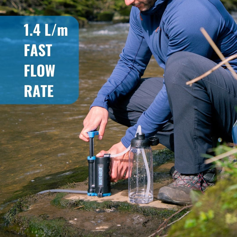 Carregar imagem no visualizador da galeria, LifeSaver Wayfarer being used purify water.
