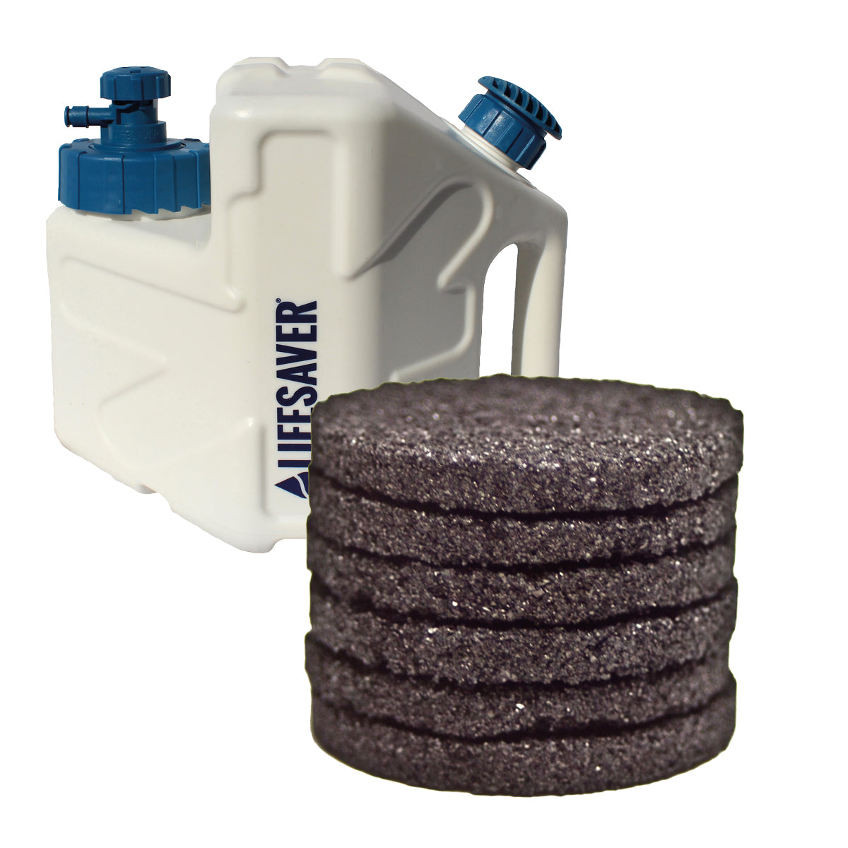 Filtros de carvão ativado LifeSaver Cube (pacote com 6)