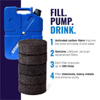 Filtros de carvão ativado LifeSaver Jerrycan (pacote com 5)