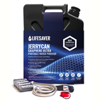 LifeSaver Jerrycan Graphene: Pacote de preparação para emergências familiares Ultra